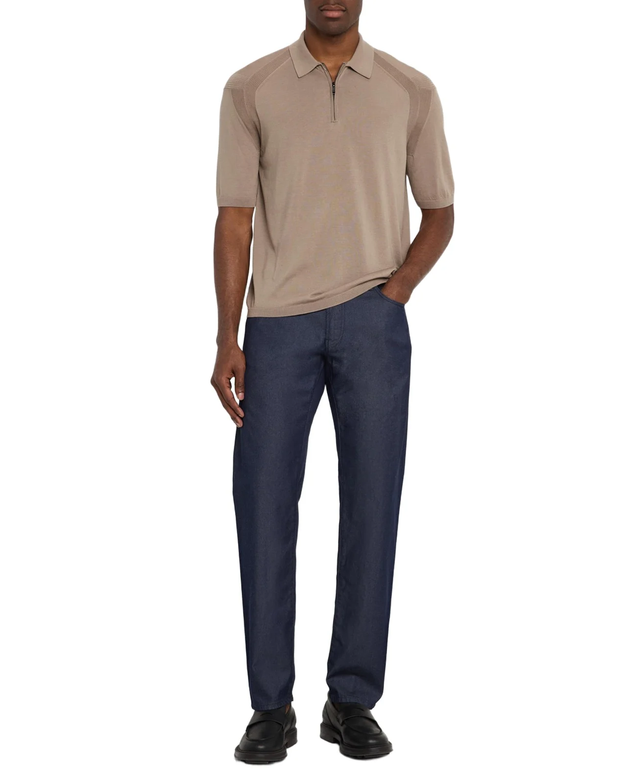 Men's Cotton-Silk 5-Pocket Pants Men's Cotton-Silk 5-Pocket Pants