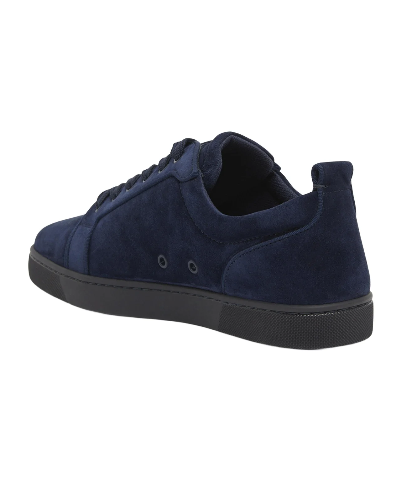 Christian Louboutin Men's Louis Junior Suede Red Sole Sneakers