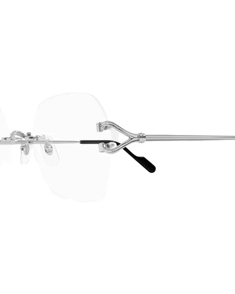 Cartier Rimless Metal Optical Glasses