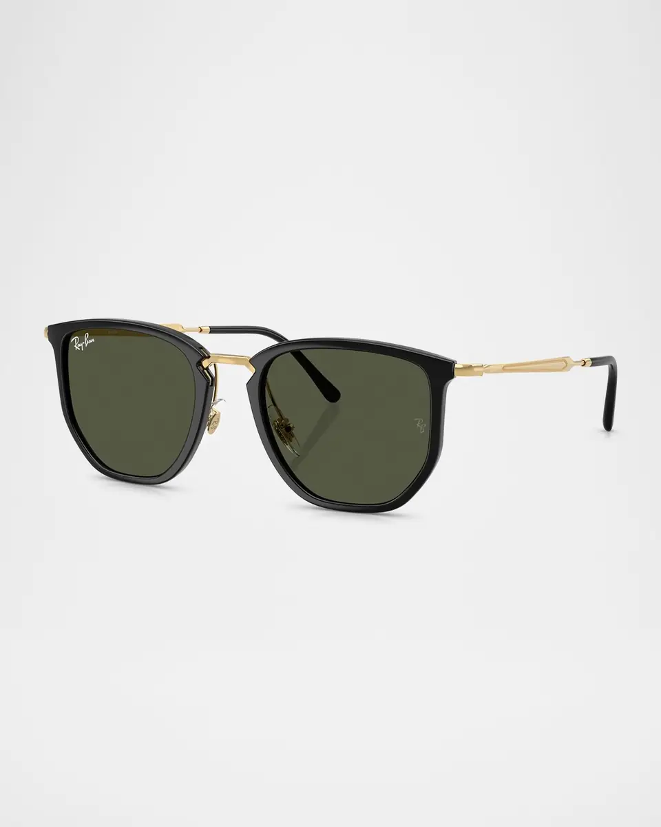 Ray-Ban RB4451 Round Arista Gold Sunglasses | Thumbnail 2
