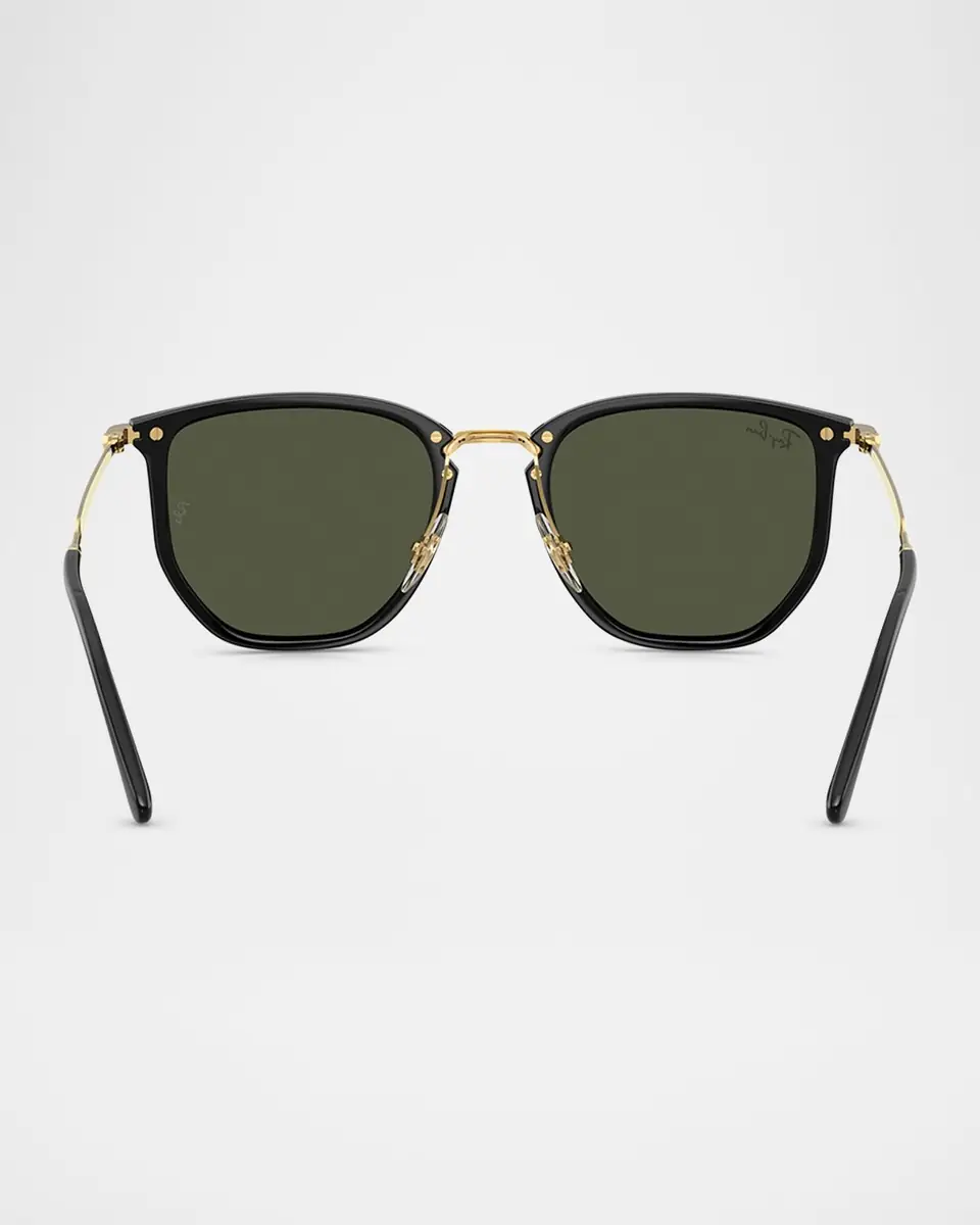 Ray-Ban RB4451 Round Arista Gold Sunglasses | Thumbnail 3