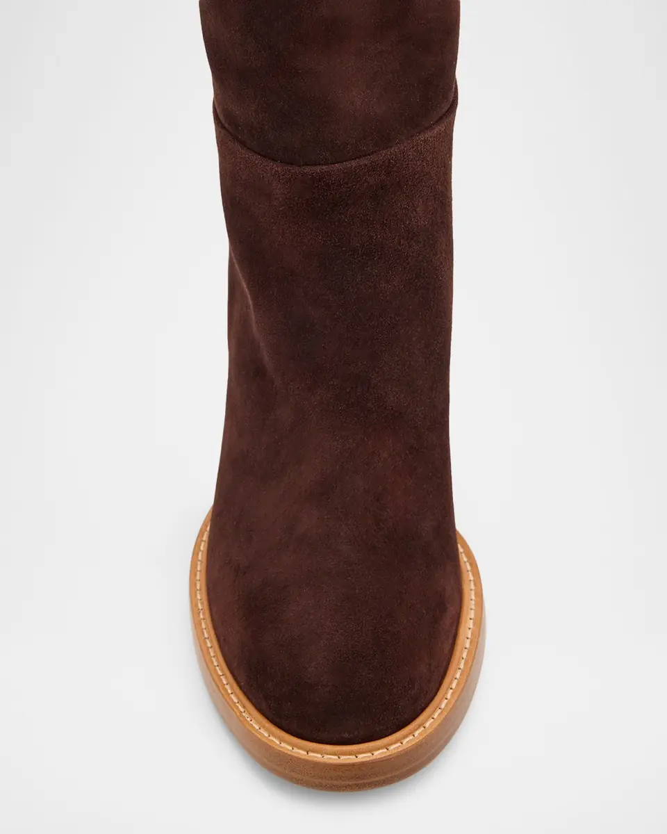 Gabriela Hearst Bocca Suede Knee-High Boots | Thumbnail 3 Gabriela Hearst Bocca Suede Knee-High Boots | Thumbnail 3