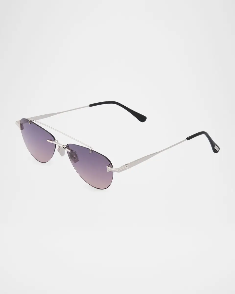 Tom Ford Astor 55MM Aviator Sunglasses | Thumbnail 2 Tom Ford Astor 55MM Aviator Sunglasses | Thumbnail 2