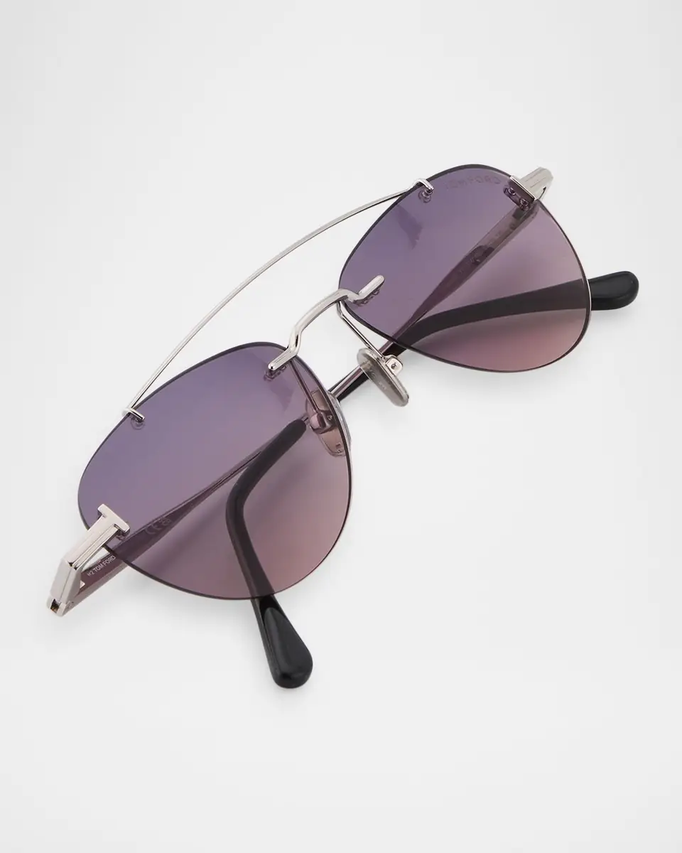 Tom Ford Astor 55MM Aviator Sunglasses | Thumbnail 4 Tom Ford Astor 55MM Aviator Sunglasses | Thumbnail 4