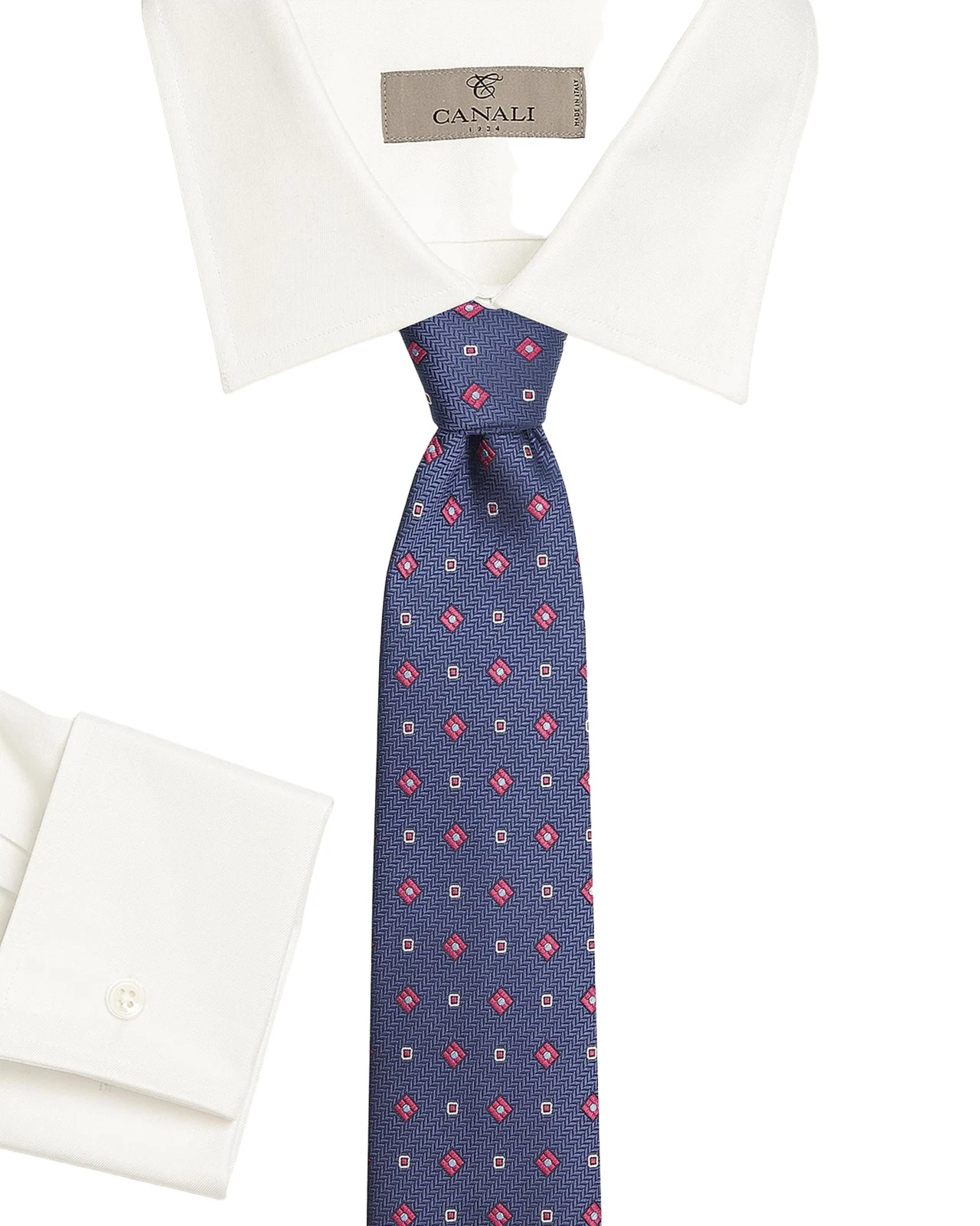 Men's Chevron Medium Silk Tie Men's Chevron Medium Silk Tie
