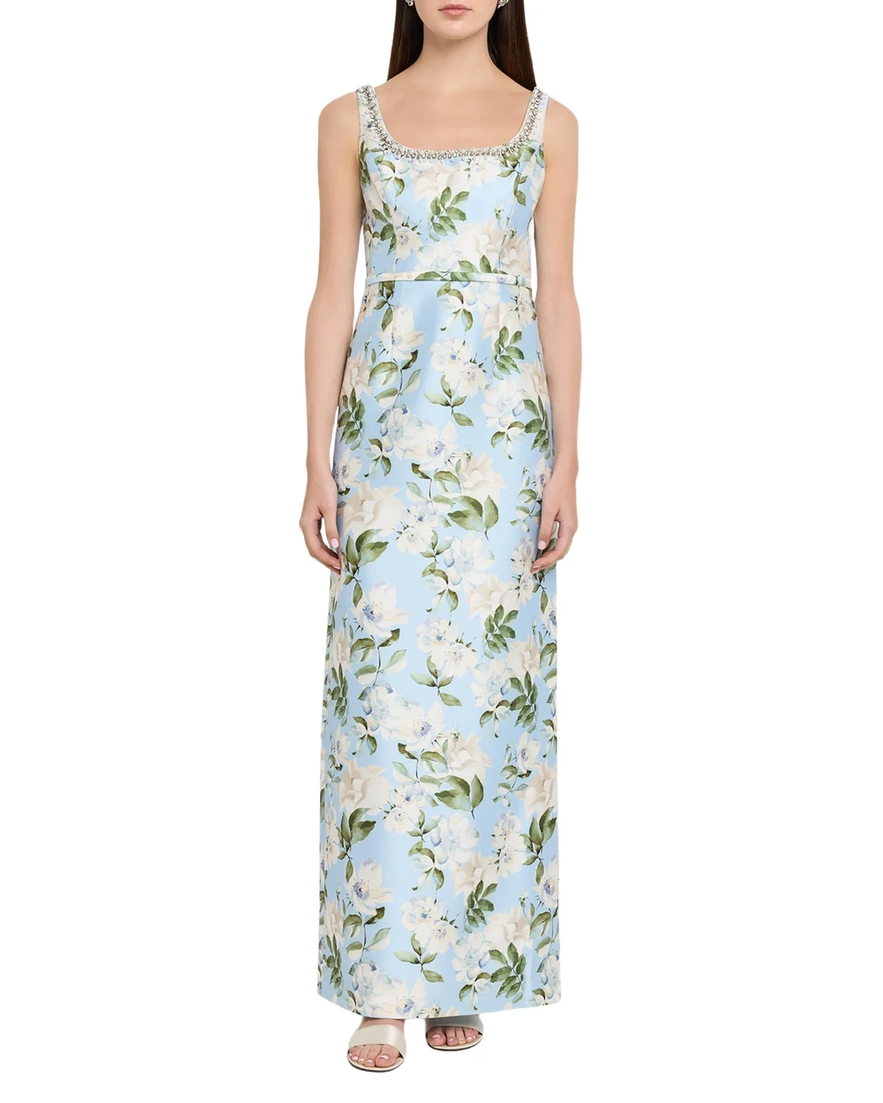 Lana Embellished Floral Gown Lana Embellished Floral Gown