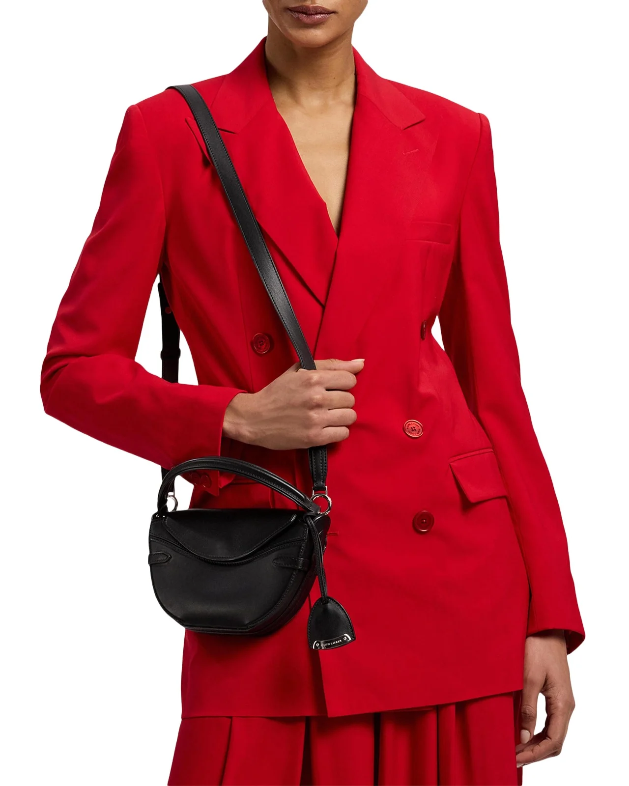 Ralph Lauren Collection The Ralph Calfskin Mini Crossbody Bag