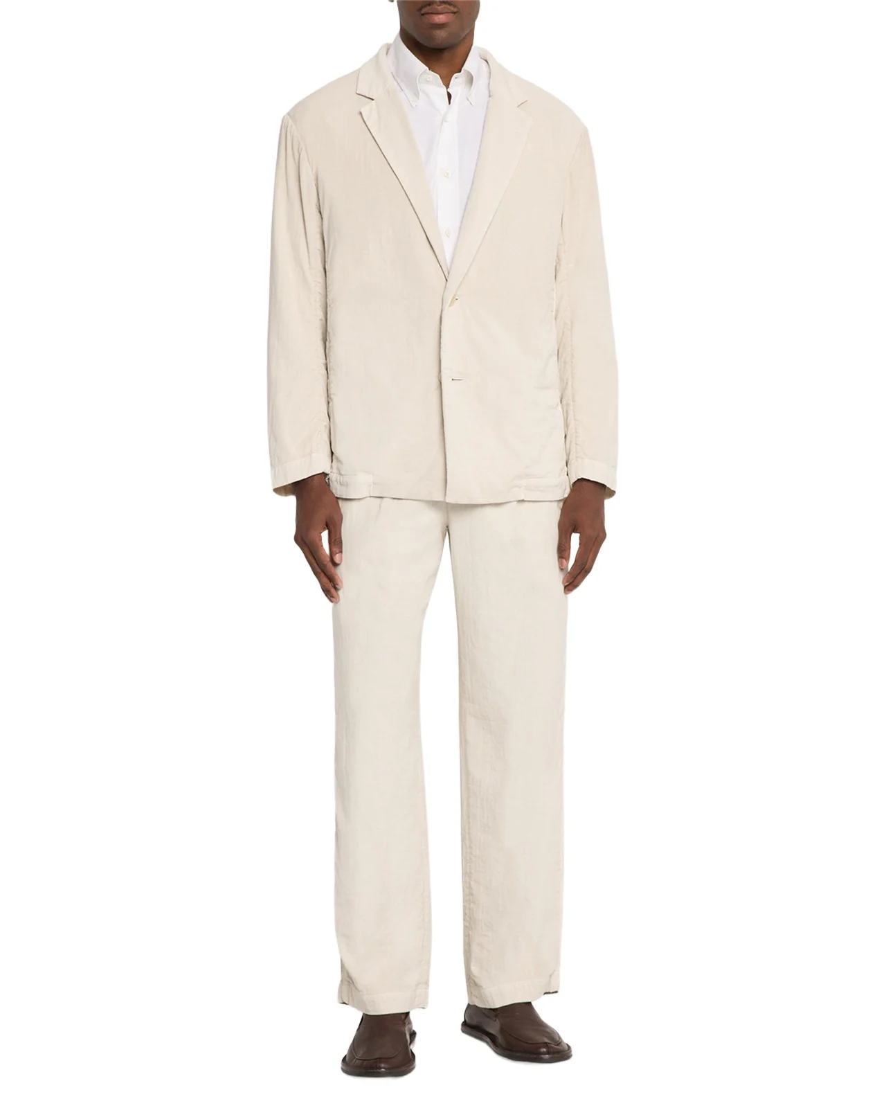 Men's Pigment Cotton Single-Breasted Sport Coat Men's Pigment Cotton Single-Breasted Sport Coat
