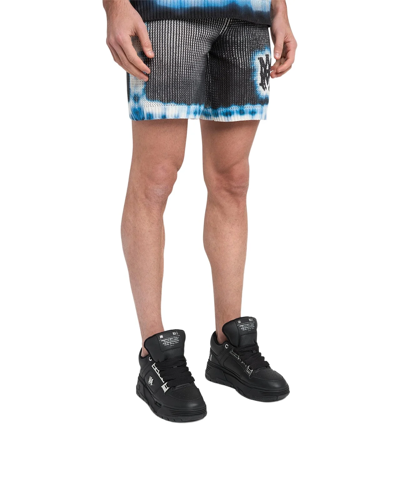 Men's MA-1 Leather High-Top Sneakers Men's MA-1 Leather High-Top Sneakers