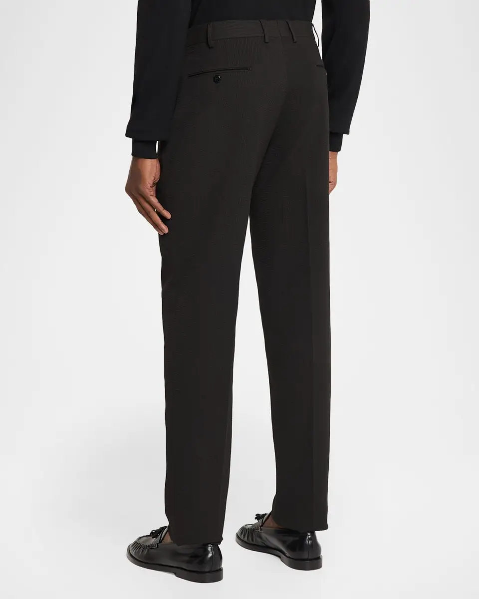 Zanella Men's Parker Straight-Leg Flat Front Trousers | Thumbnail 2 Zanella Men's Parker Straight-Leg Flat Front Trousers | Thumbnail 2