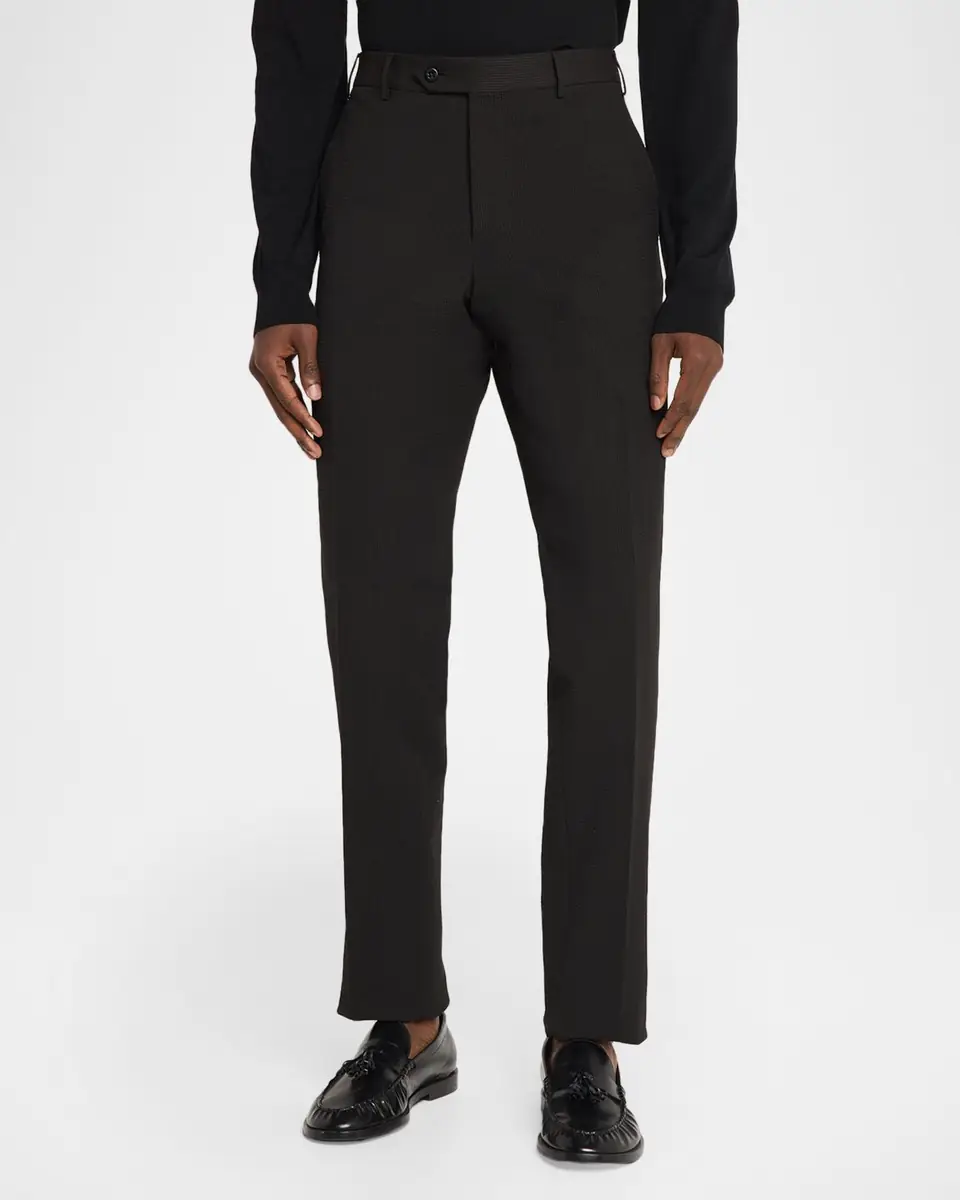 Zanella Men's Parker Straight-Leg Flat Front Trousers | Thumbnail 3 Zanella Men's Parker Straight-Leg Flat Front Trousers | Thumbnail 3
