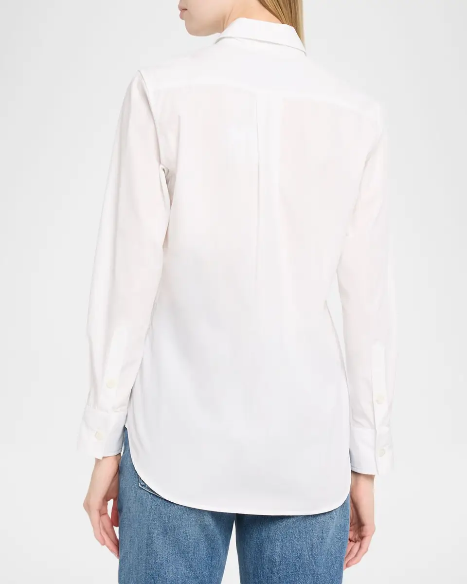 Libertine Porcelain Garden Cotton Poplin Button-Down Shirt | Thumbnail 2 Libertine Porcelain Garden Cotton Poplin Button-Down Shirt | Thumbnail 2