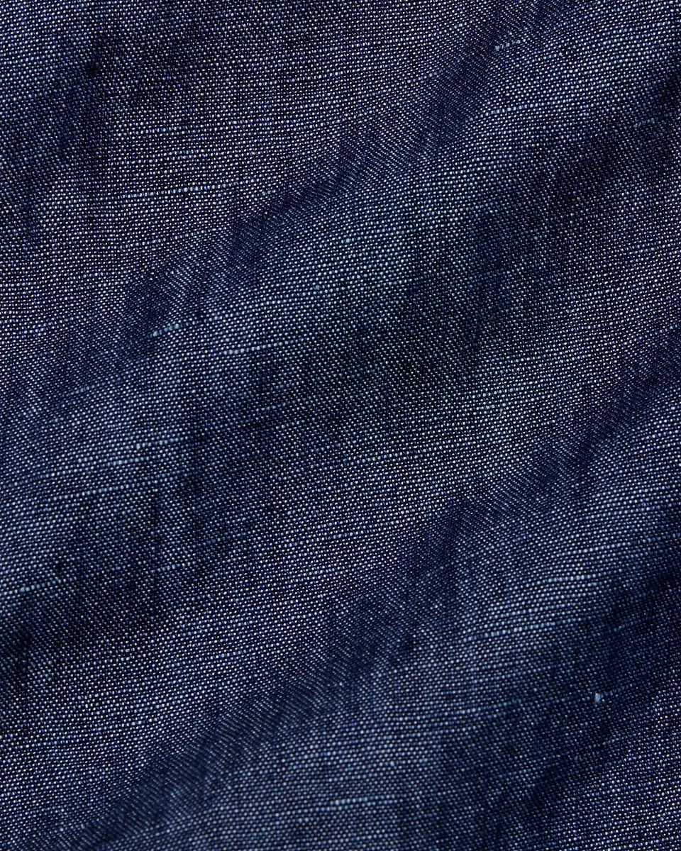Canali Men's Cotton and Linen Textured Sport Shirt | Thumbnail 5 Canali Men's Cotton and Linen Textured Sport Shirt | Thumbnail 5