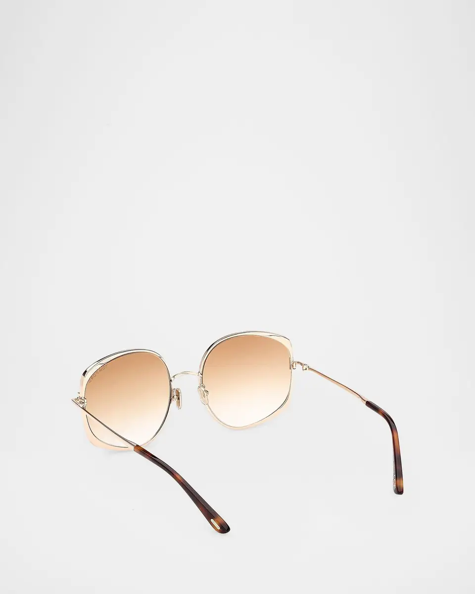 TOM FORD Abbey 58MM Geometric Sunglasses | Thumbnail 2 TOM FORD Abbey 58MM Geometric Sunglasses | Thumbnail 2