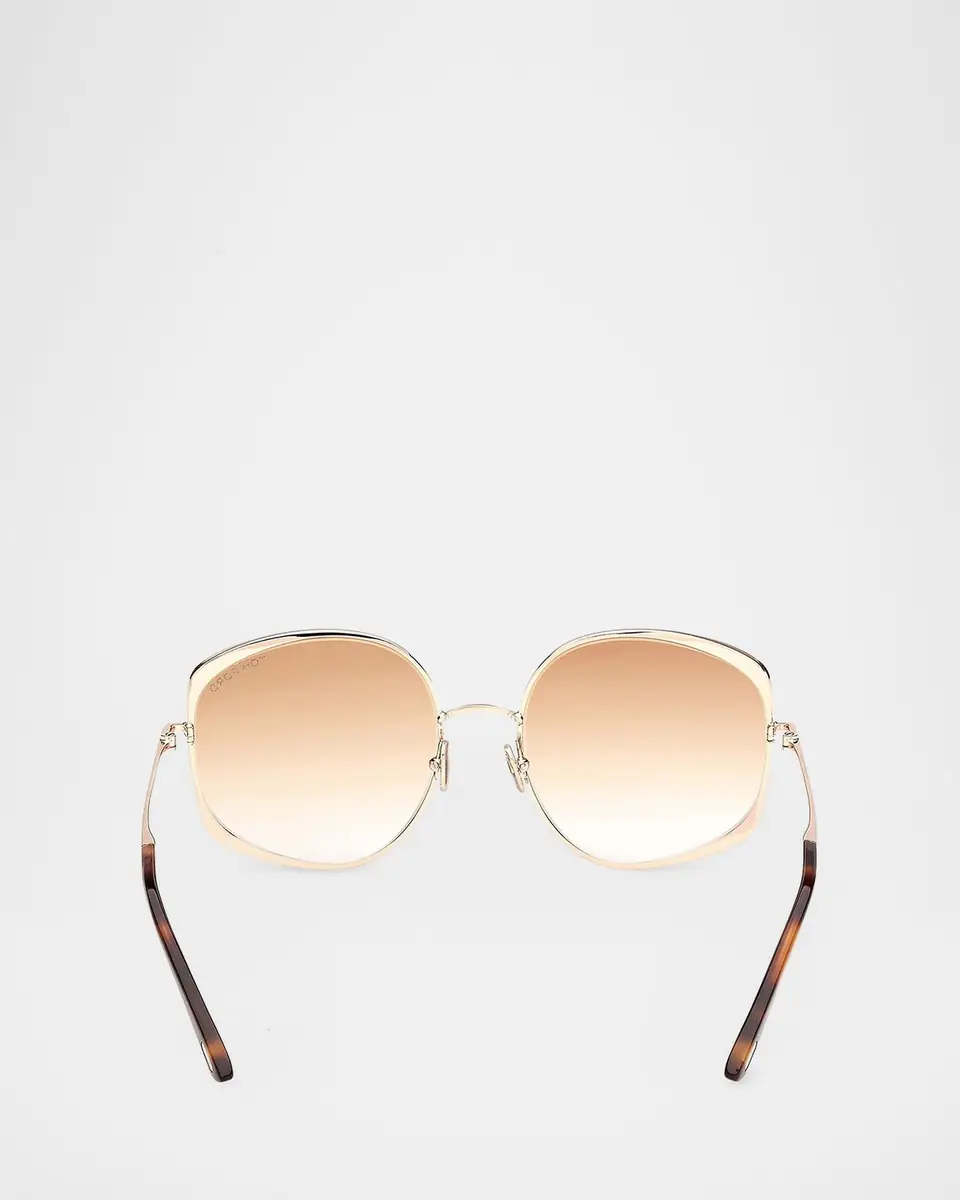 TOM FORD Abbey 58MM Geometric Sunglasses | Thumbnail 5 TOM FORD Abbey 58MM Geometric Sunglasses | Thumbnail 5