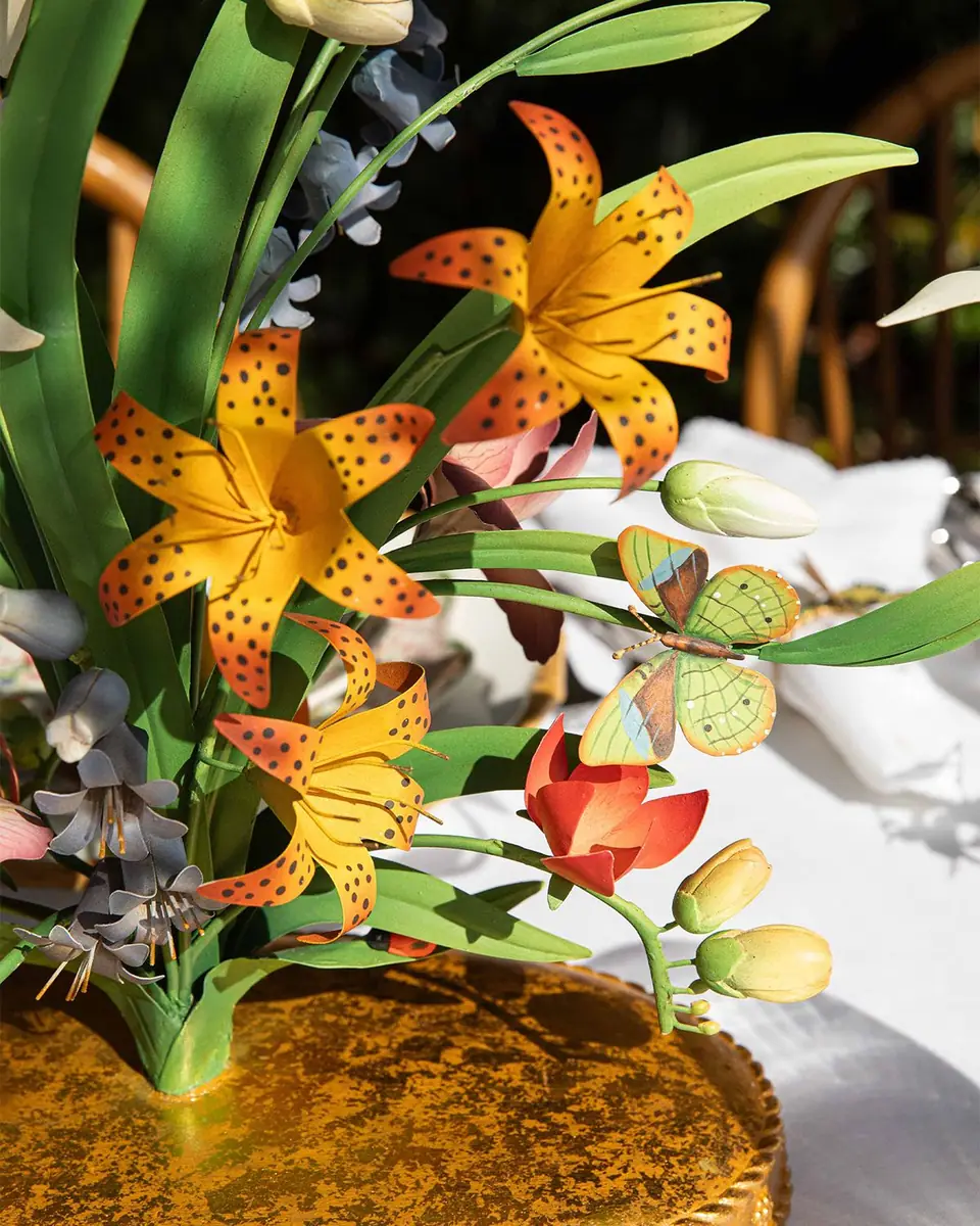 Juliska Meadow Walk Bouquet 25" Centerpiece Candelabra | Thumbnail 6 Juliska Meadow Walk Bouquet 25" Centerpiece Candelabra | Thumbnail 6