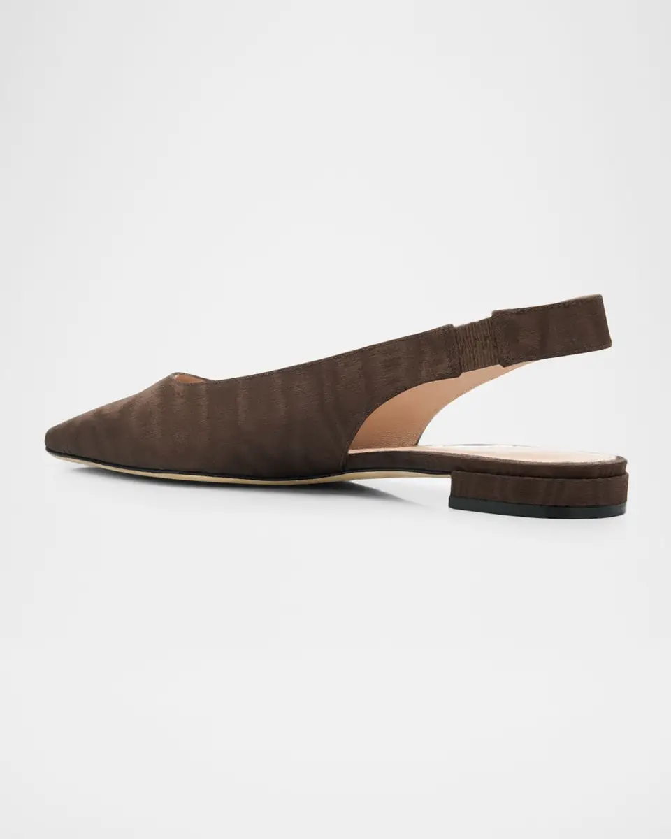 Stuart Weitzman Stassi Moire Slingback Flats | Thumbnail 3 Stuart Weitzman Stassi Moire Slingback Flats | Thumbnail 3