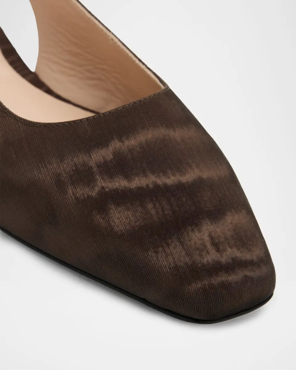 Stuart Weitzman Stassi Moire Slingback Flats | Thumbnail 4 Stuart Weitzman Stassi Moire Slingback Flats | Thumbnail 4