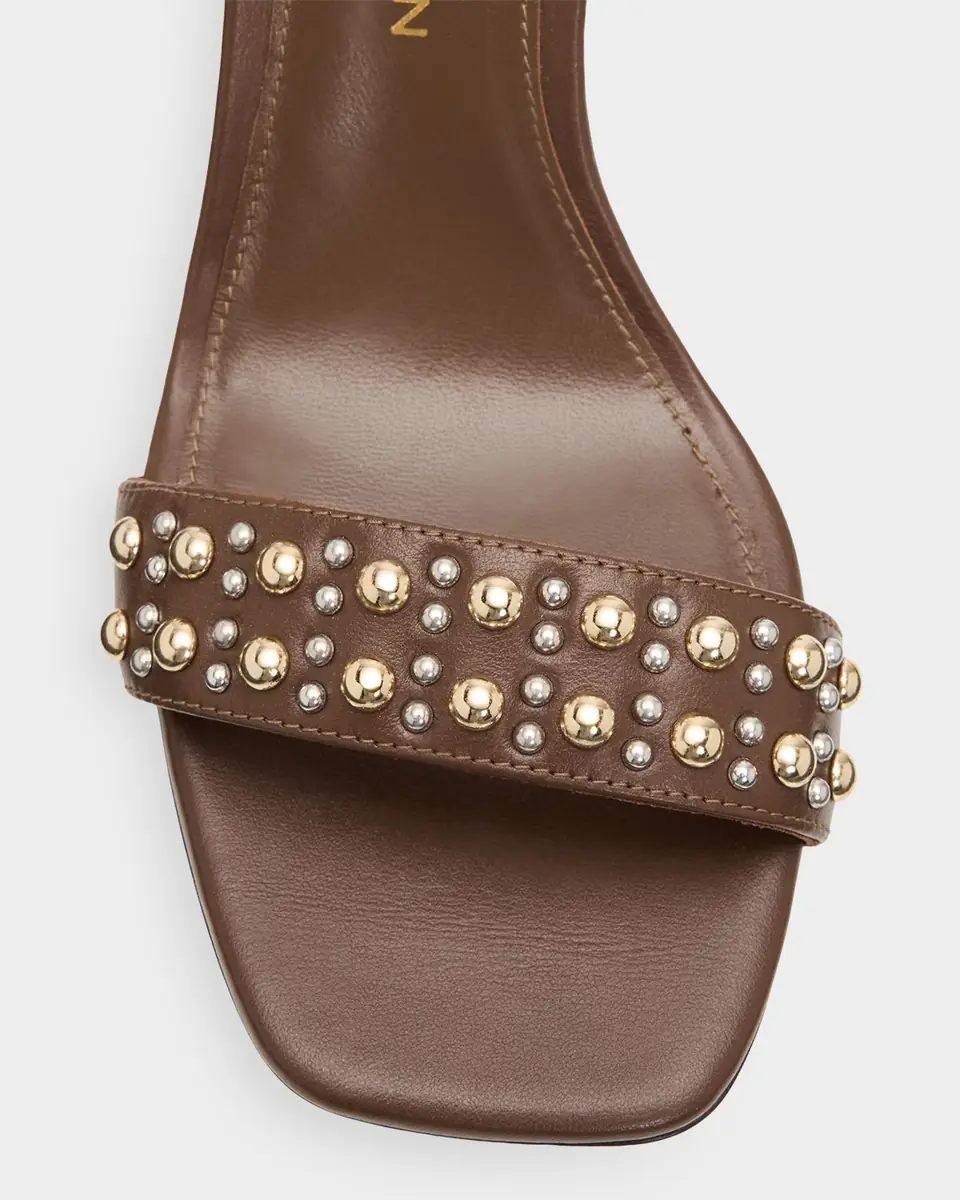 Stuart Weitzman 85mm Perry Embellished Leather Sandals | Thumbnail 5 Stuart Weitzman 85mm Perry Embellished Leather Sandals | Thumbnail 5