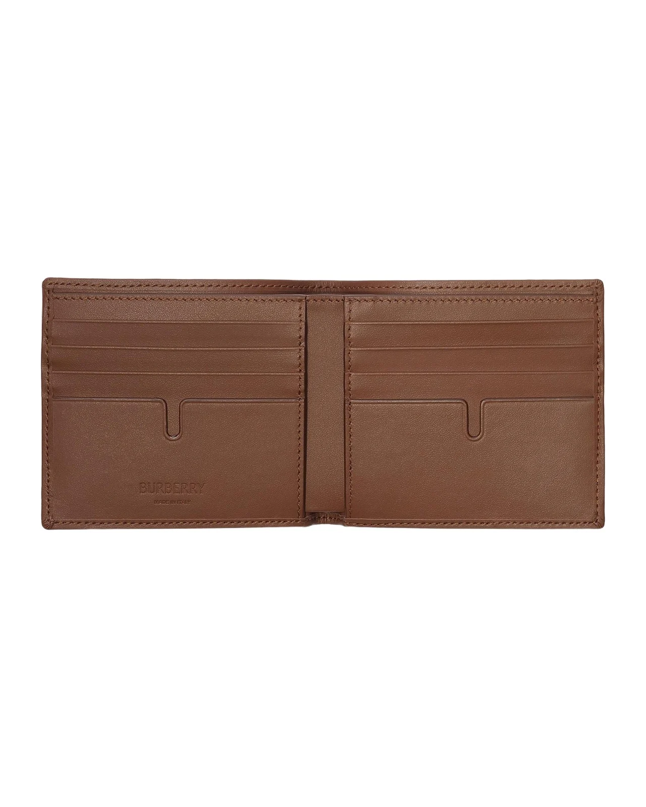 Burberry Men's Check Cotton Canvas Bifold Wallet