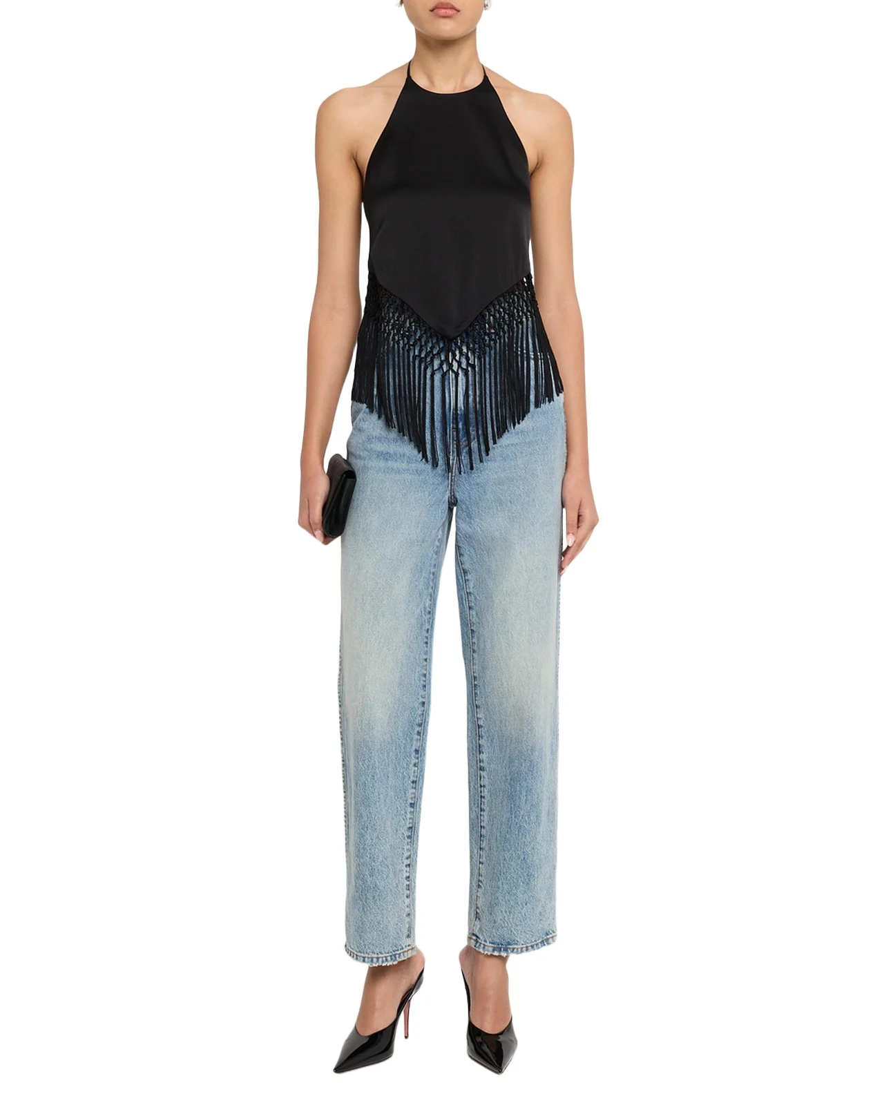 Greta Handkerchief Fringe Top Greta Handkerchief Fringe Top