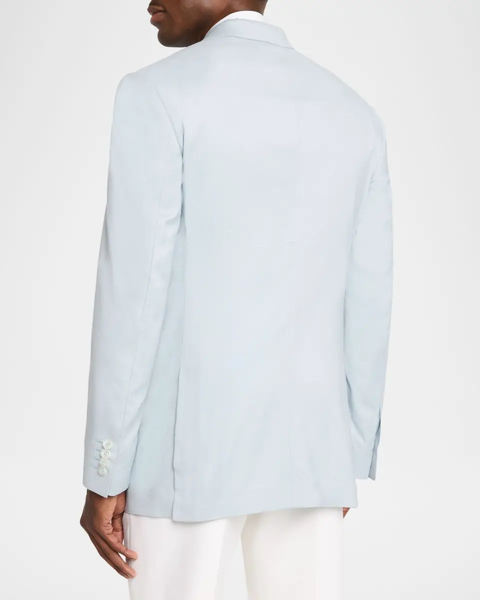 Dolce & Gabbana Men's Viscose-Blend Double-Breasted Dinner Jacket | Thumbnail 2