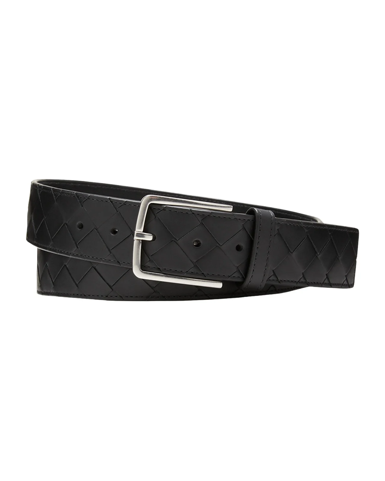 Men's Cintura Intrecciato Leather Belt Men's Cintura Intrecciato Leather Belt