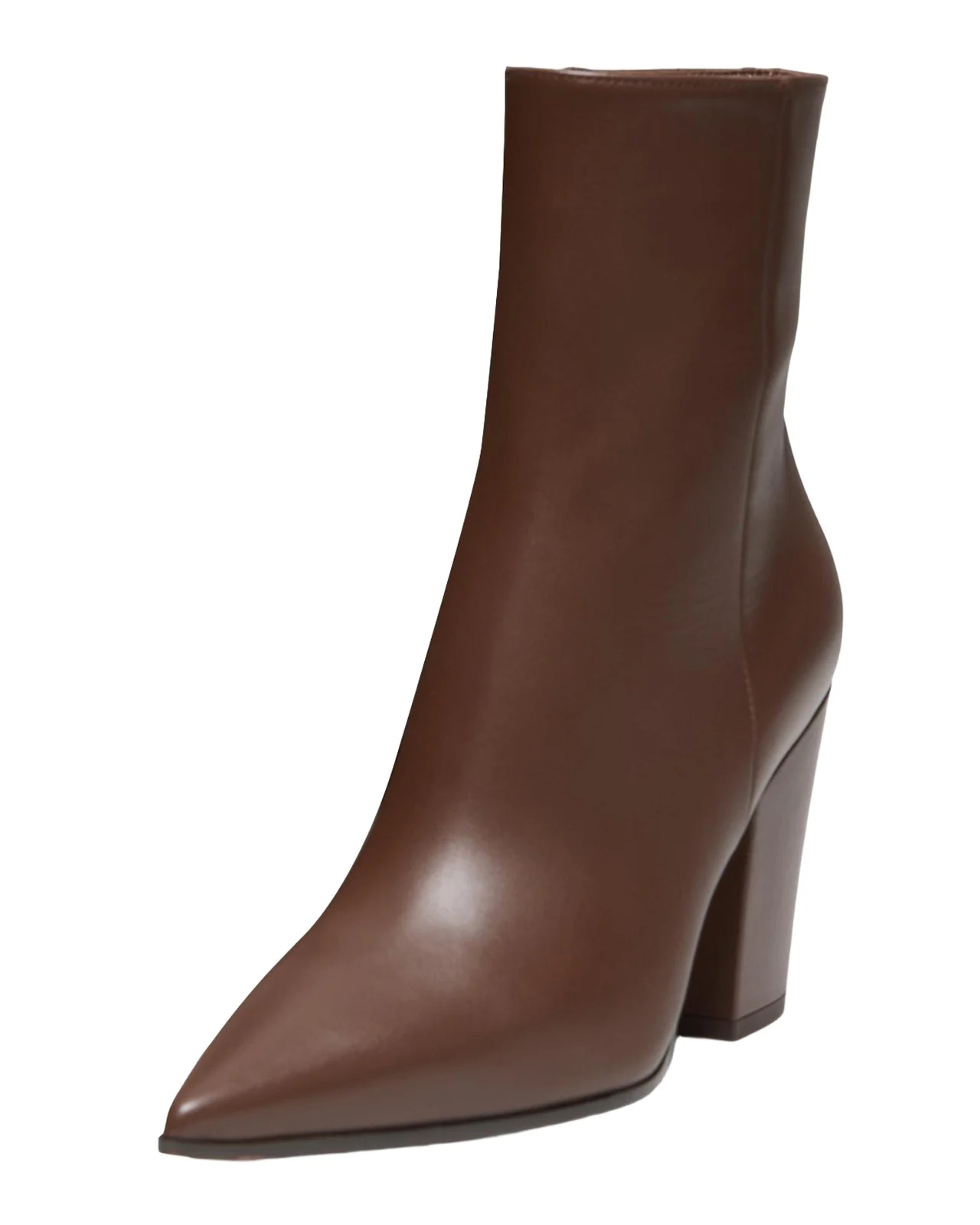 Gianvito Rossi Keinna 85MM Leather Block-Heel Booties