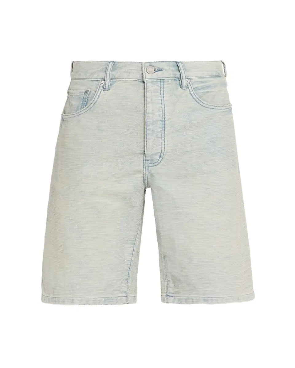 PURPLE Men's Vintage Slub Denim Shorts | Thumbnail 2