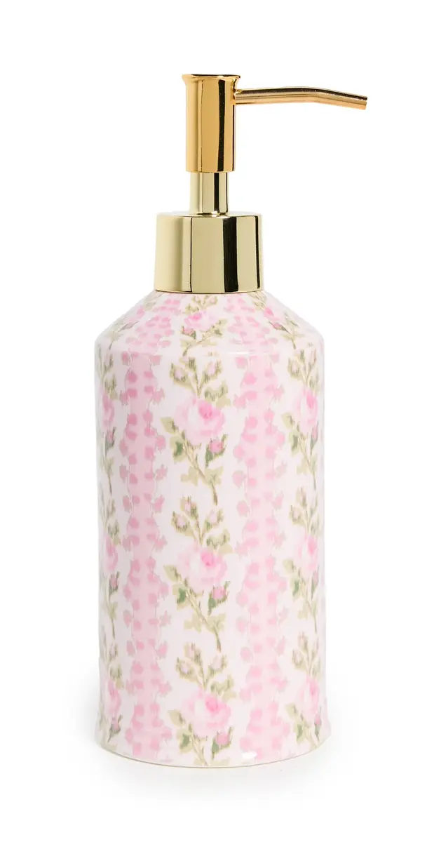 LoveShackFancy Elianna Dispenser Pink Macaron One Size | Image 1 LoveShackFancy Elianna Dispenser Pink Macaron One Size | Image 1