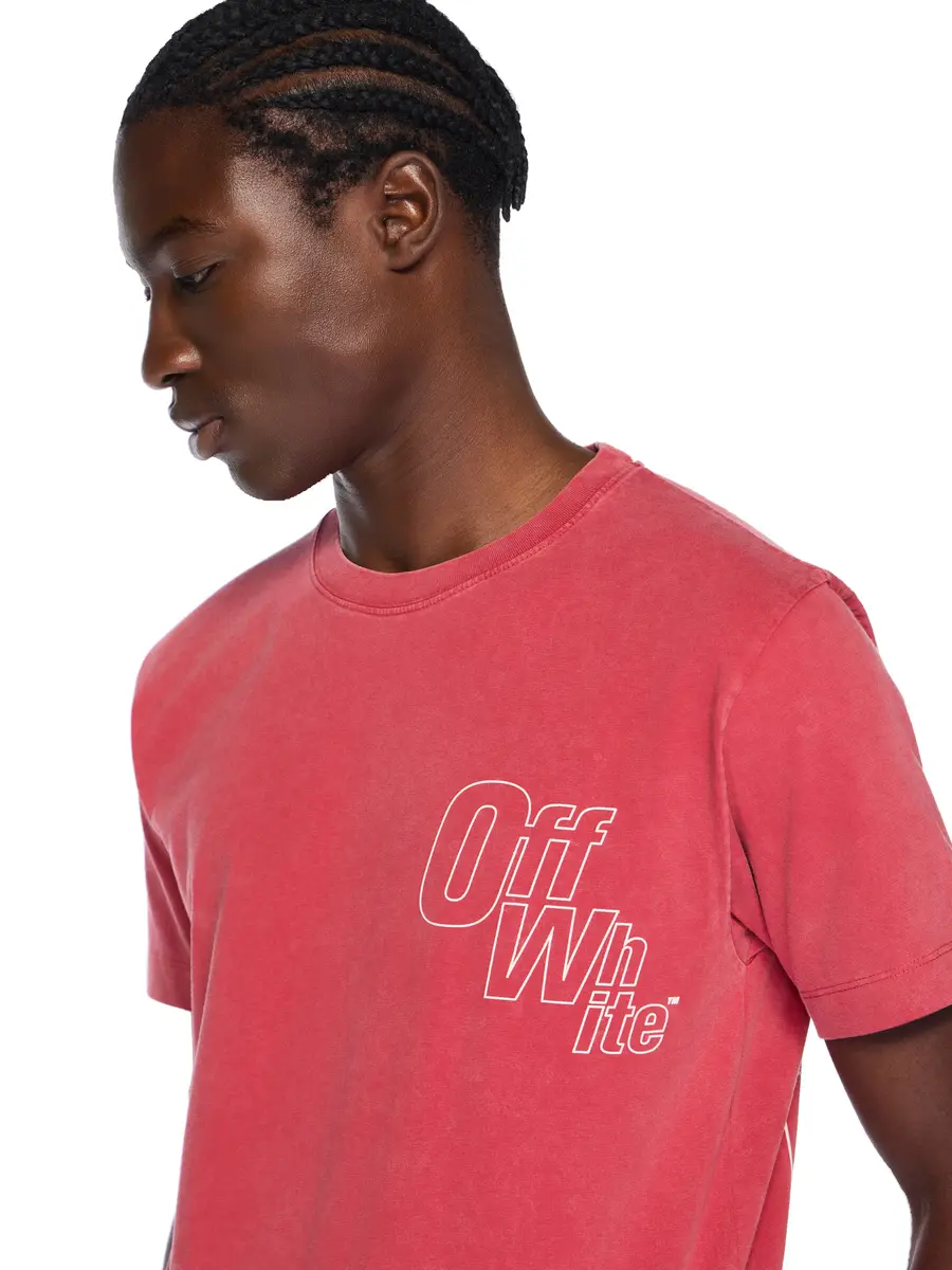 Off-White Outline Arrow Logo Tee Shirt | Thumbnail 5