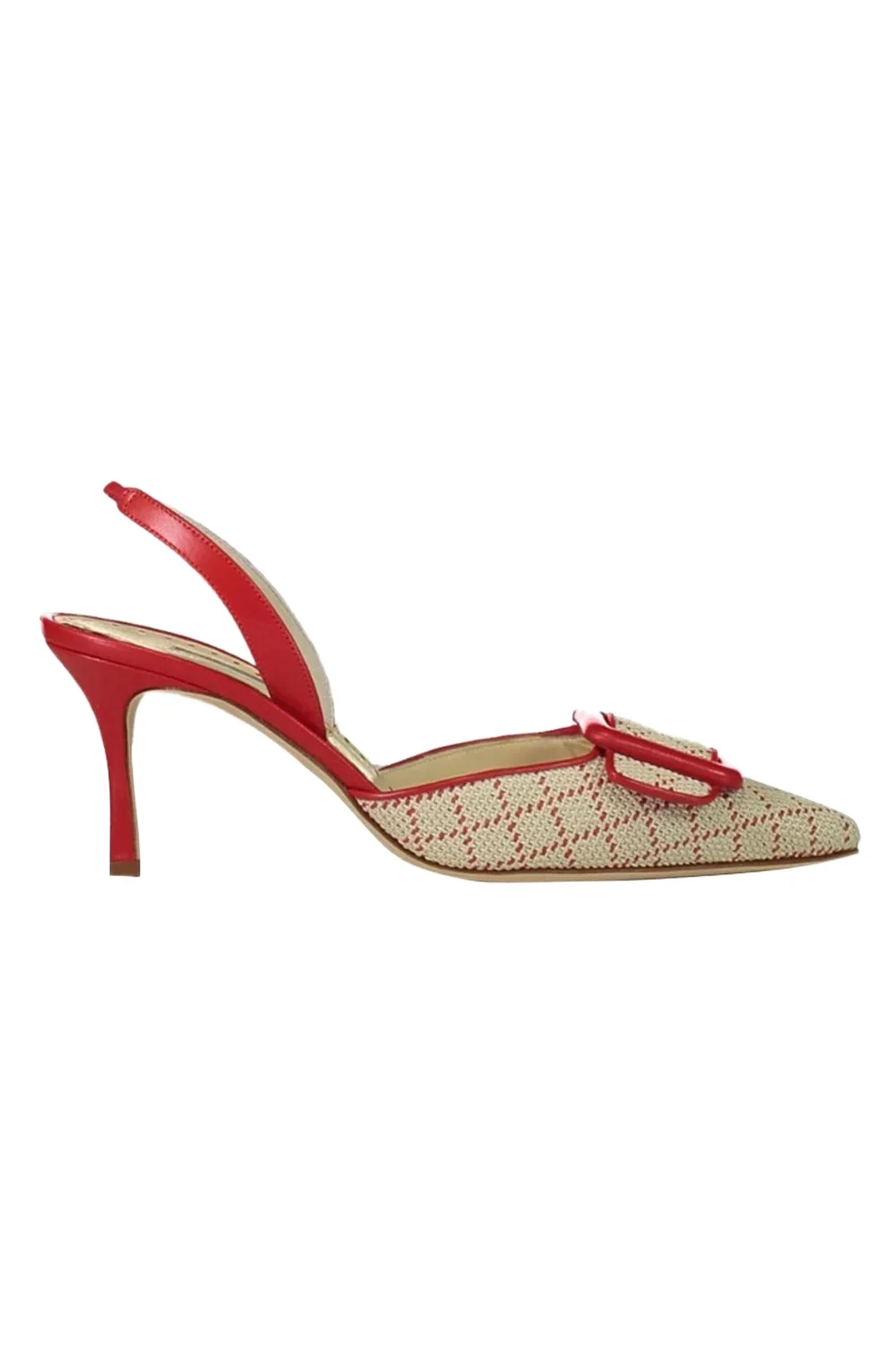 Maysli Slingback 70 - Red Ivory Maysli Slingback 70 - Red Ivory
