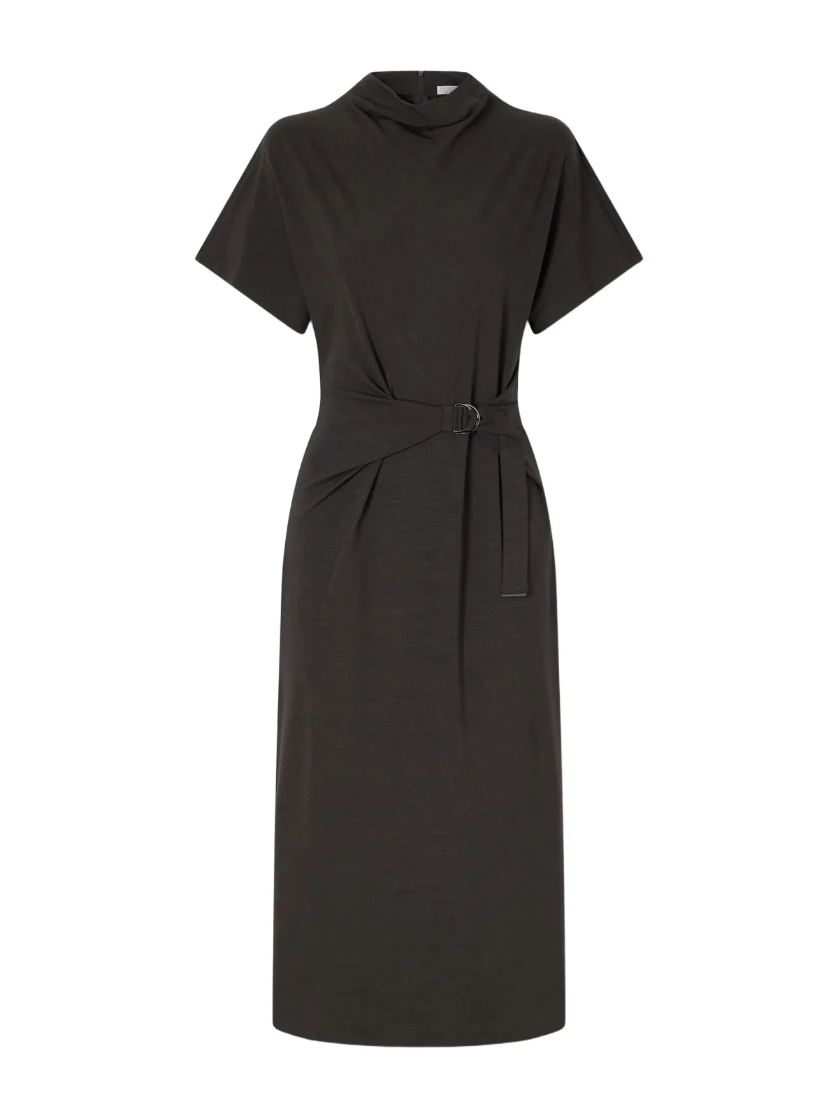 Wrapped Jersey Midi Dress Wrapped Jersey Midi Dress