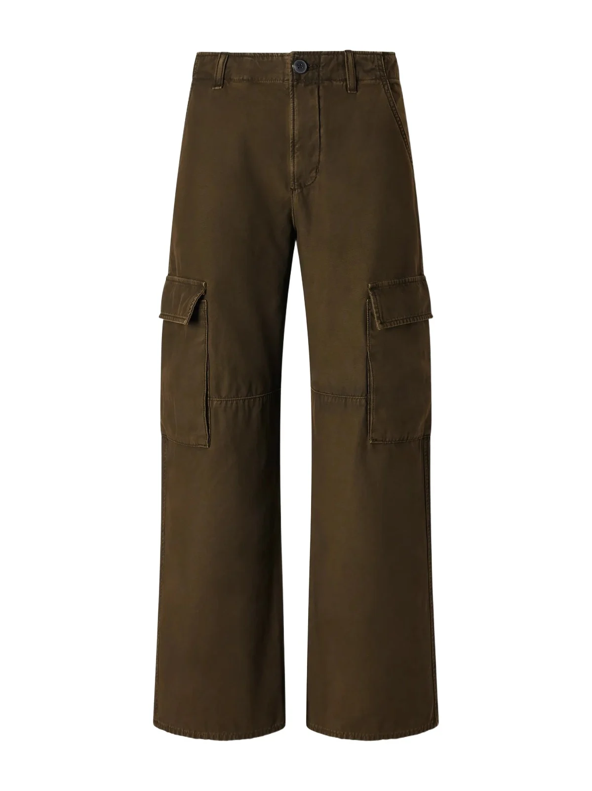 Esme Organic Cotton-twill Wide-leg Cargo Pants Esme Organic Cotton-twill Wide-leg Cargo Pants