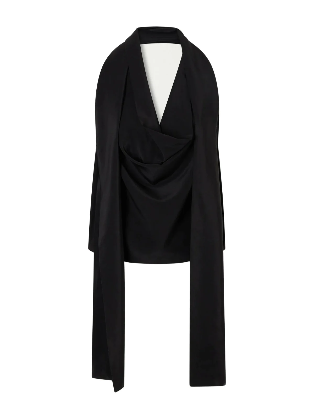 Sharon Wauchob Tie-detailed Silk Tank