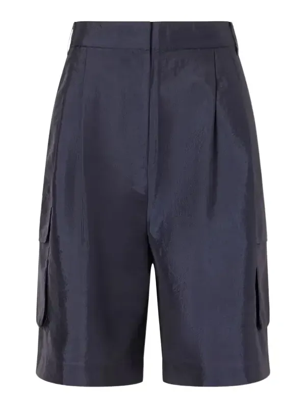 Tibi Stella Shell Cargo Shorts
