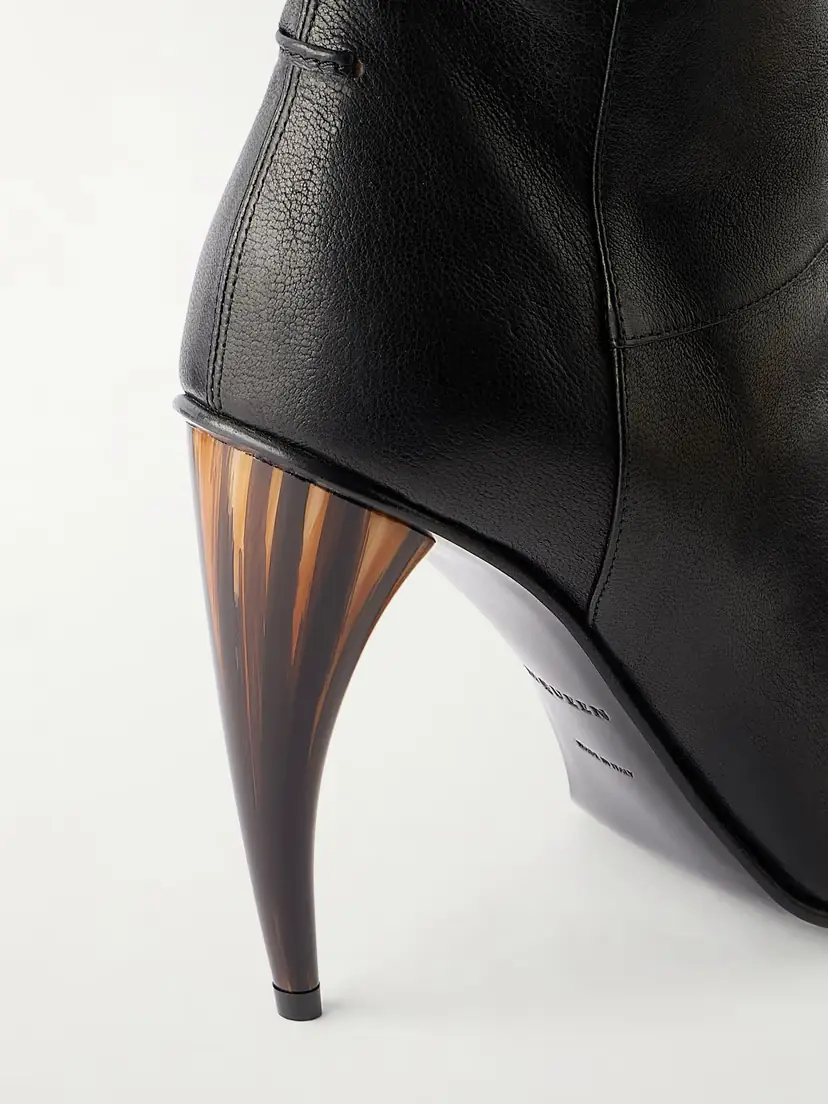 Alexander McQueen Leather Lace-up Knee-high Boots | Thumbnail 5 Alexander McQueen Leather Lace-up Knee-high Boots | Thumbnail 5