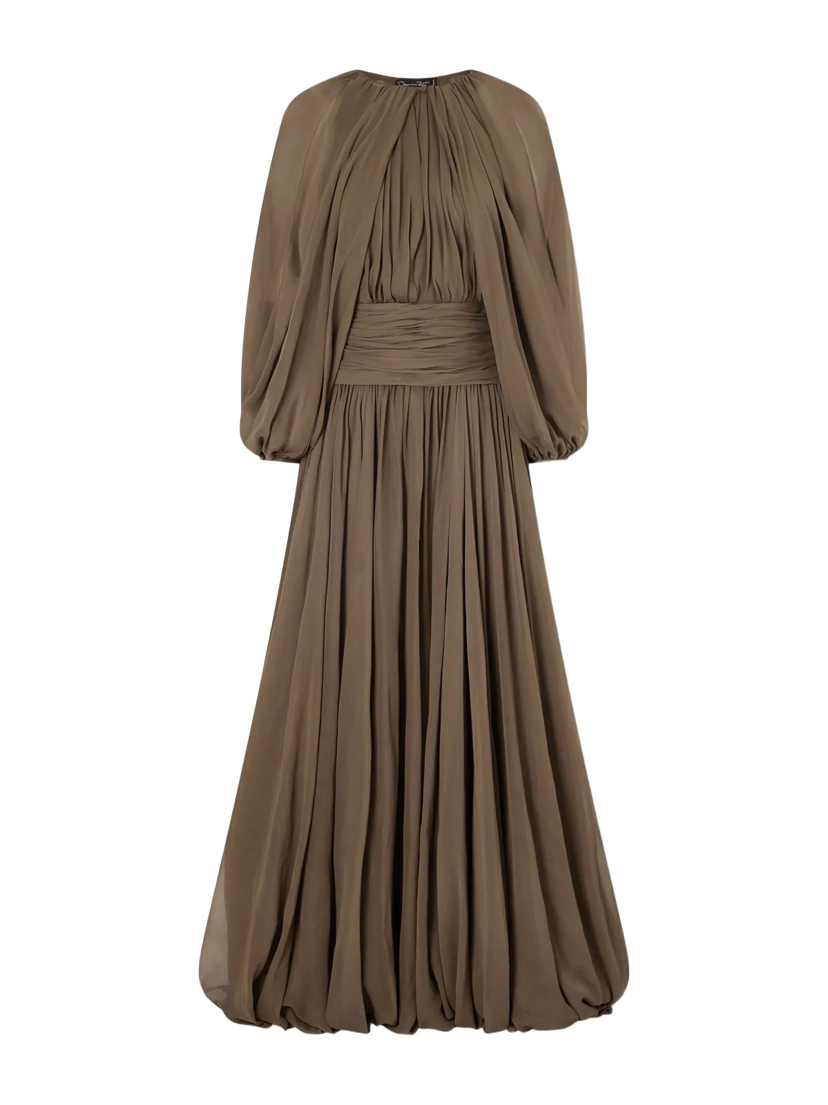 Draped Silk-chiffon Gown Draped Silk-chiffon Gown