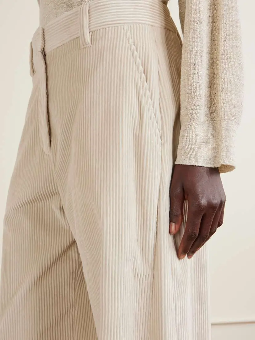 Brunello Cucinelli Cotton Wide-leg Pants | Thumbnail 5
