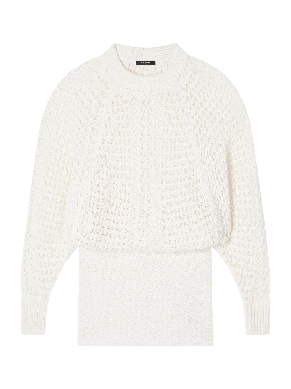 Crochet-knit Mini Dress Crochet-knit Mini Dress