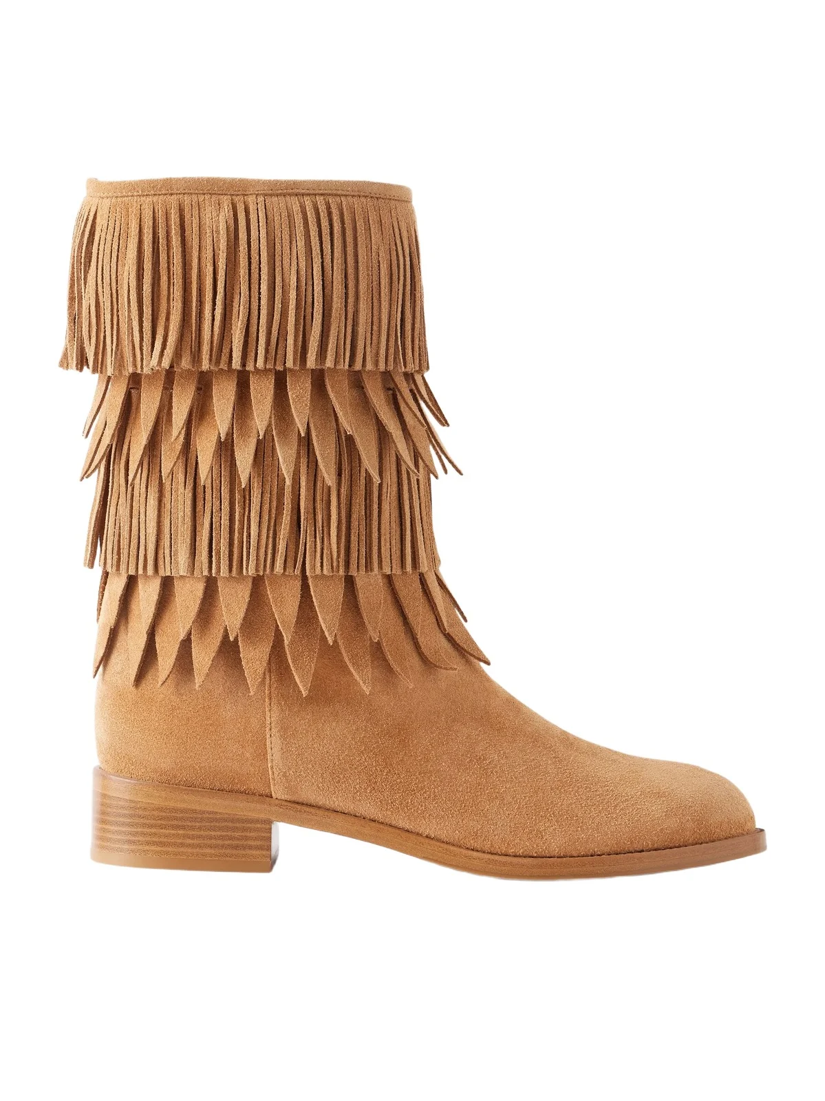 Maverick 35 Fringed Suede Boots