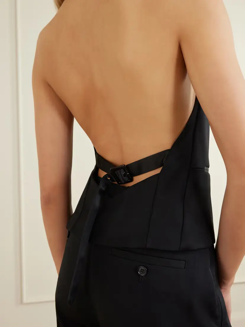 Alexander McQueen Halterneck Wool Top | Thumbnail 4