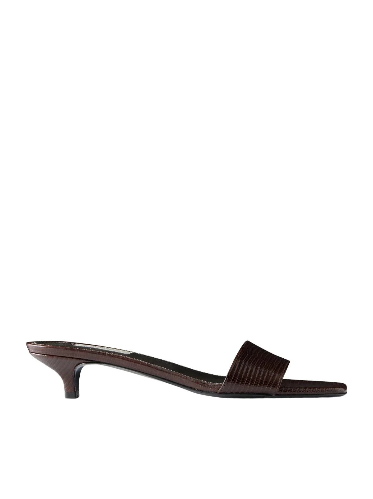Lizard-effect Leather Sandals Lizard-effect Leather Sandals