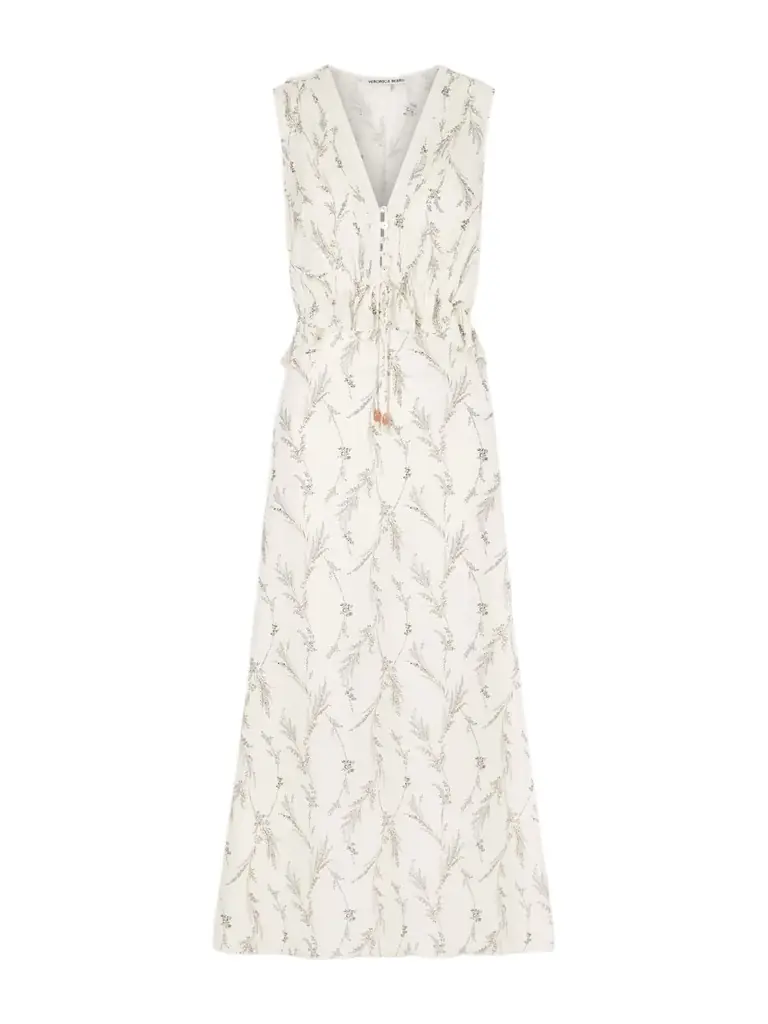 Veronica Beard Dominik Floral-print Cotton And Silk-blend Maxi Dress