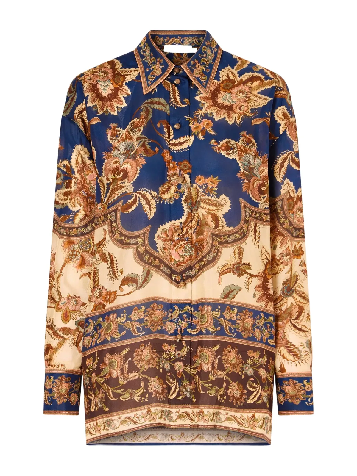 Aster Printed Silk Shirt Aster Printed Silk Shirt