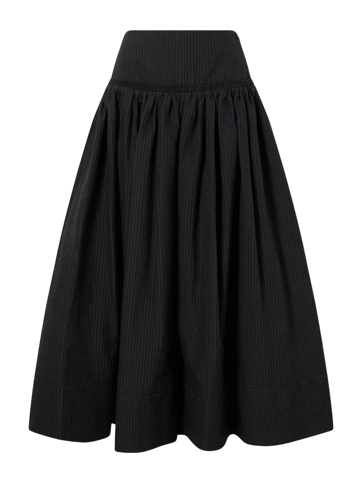 Cotton Midi Skirt