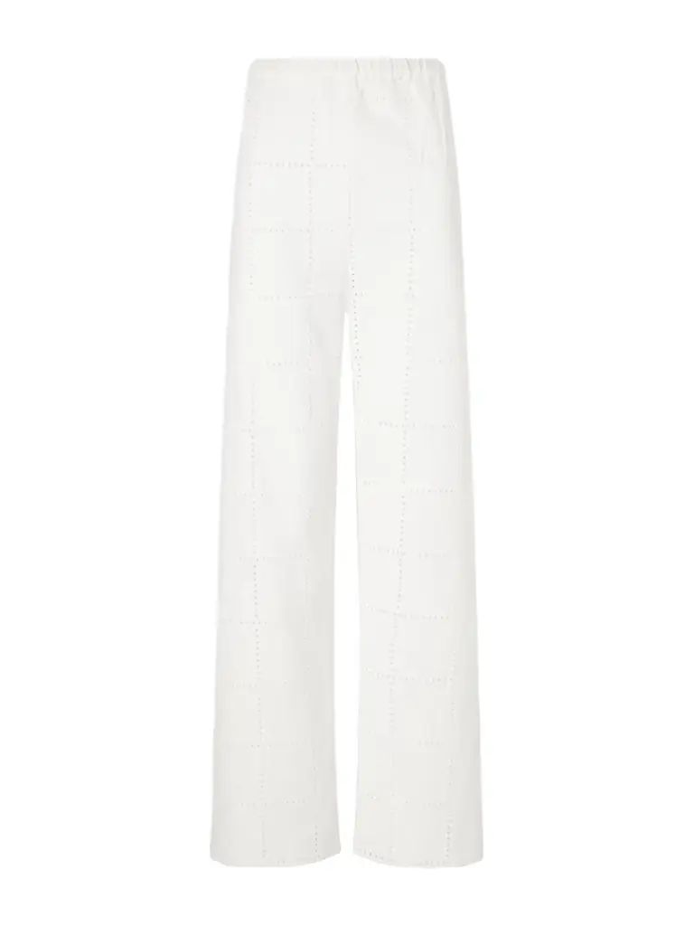 Faithfull Mora Broderie Anglaise Straight-leg Pants | Image 1 Faithfull Mora Broderie Anglaise Straight-leg Pants | Image 1