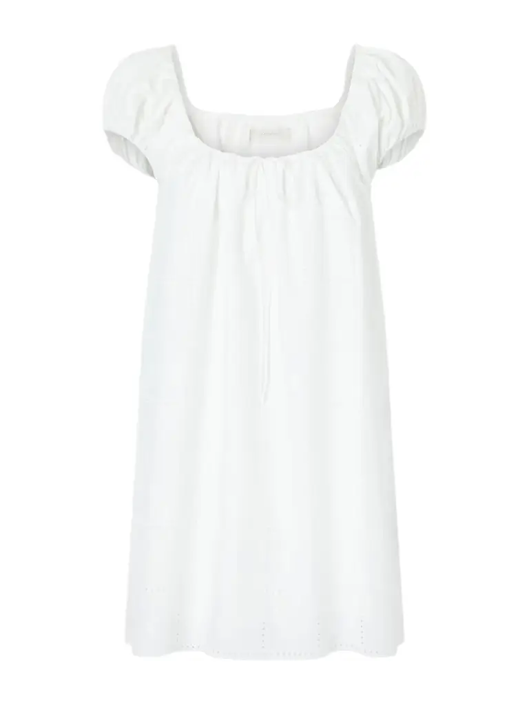 Faithfull Serafina Broderie Anglaise Mini Dress | Image 1 Faithfull Serafina Broderie Anglaise Mini Dress | Image 1
