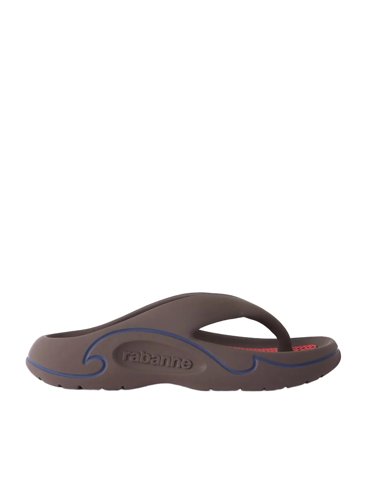 Rabanne 3d Logo-embossed Thong Sandals