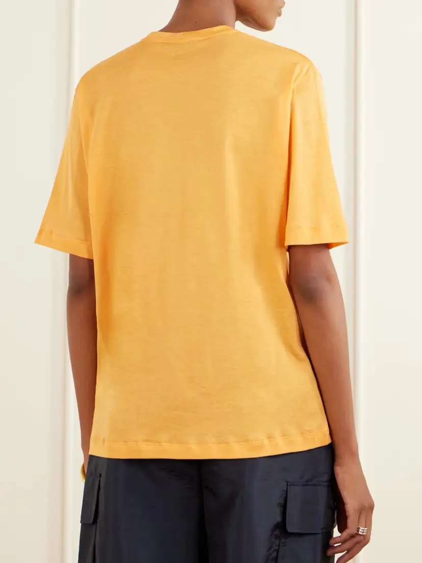 Tibi Cotton-knit T-shirt | Thumbnail 4 Tibi Cotton-knit T-shirt | Thumbnail 4